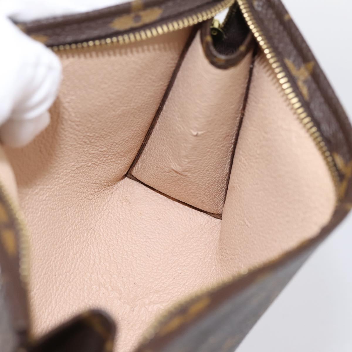 LOUIS VUITTON Monogram Poche Toilette 19 Pouch M47544 LV Auth 202192A