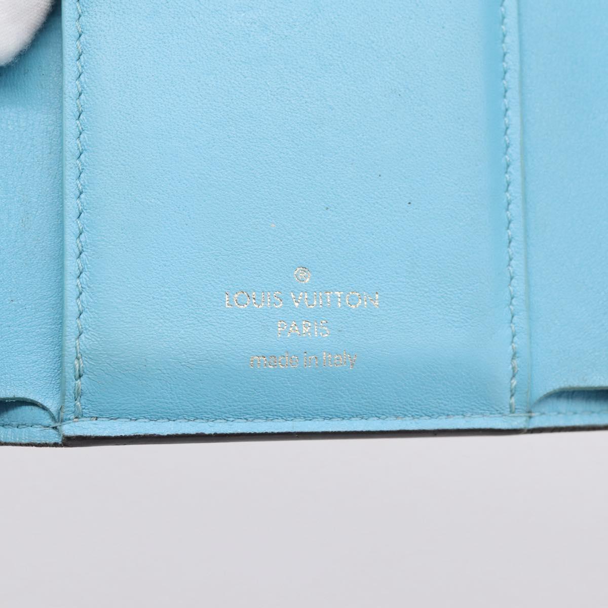 LOUIS VUITTON Portefeuille LV Pont Neuf Wallet Leather Ivory M69176 Auth 202193