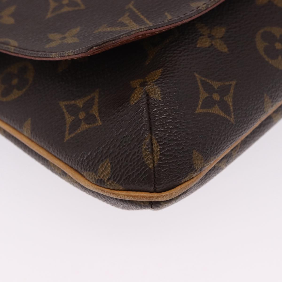 LOUIS VUITTON Monogram Musette Tango Short Strap Bag M51257 LV Auth 202196V