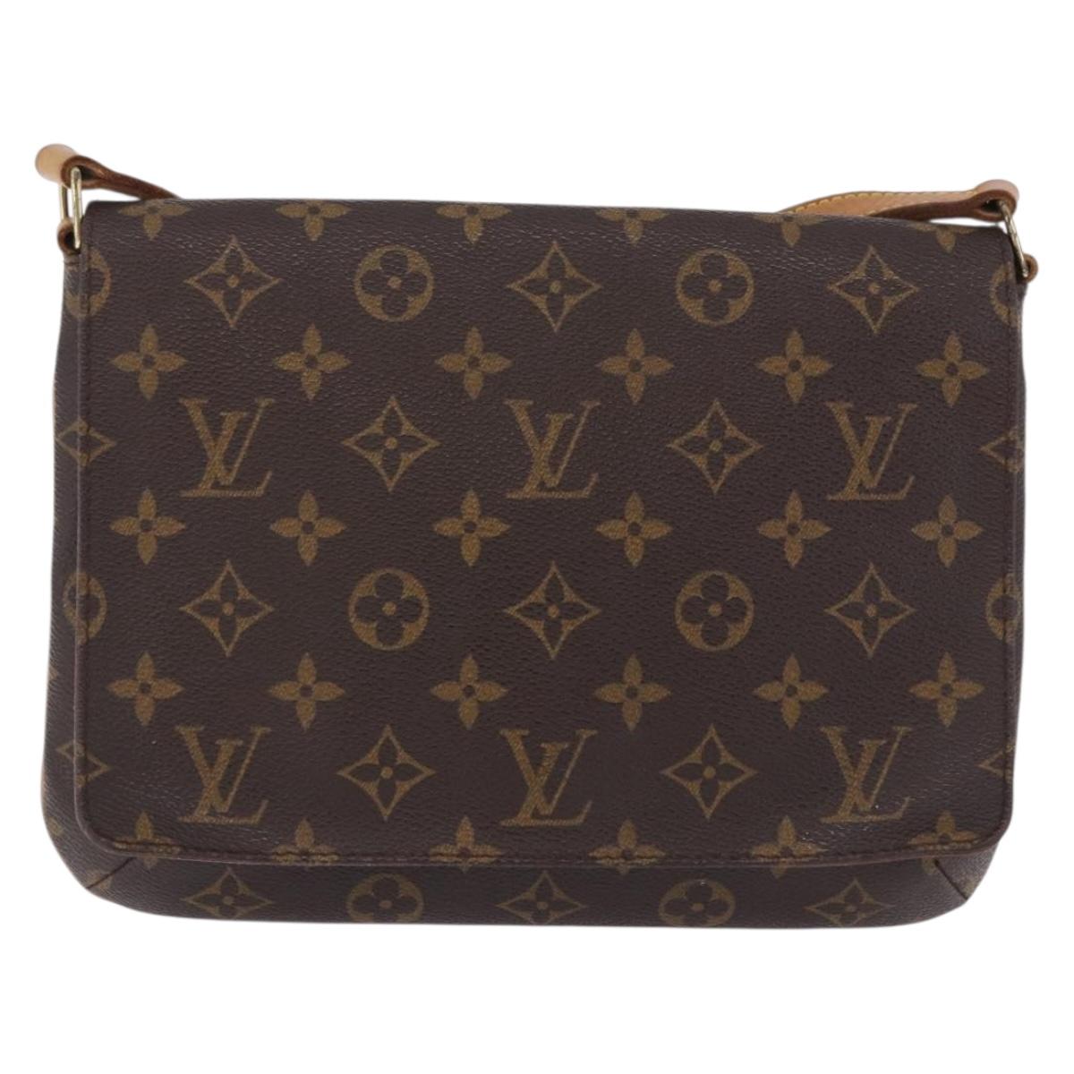LOUIS VUITTON Monogram Musette Tango Short Strap Bag M51257 LV Auth 202196V