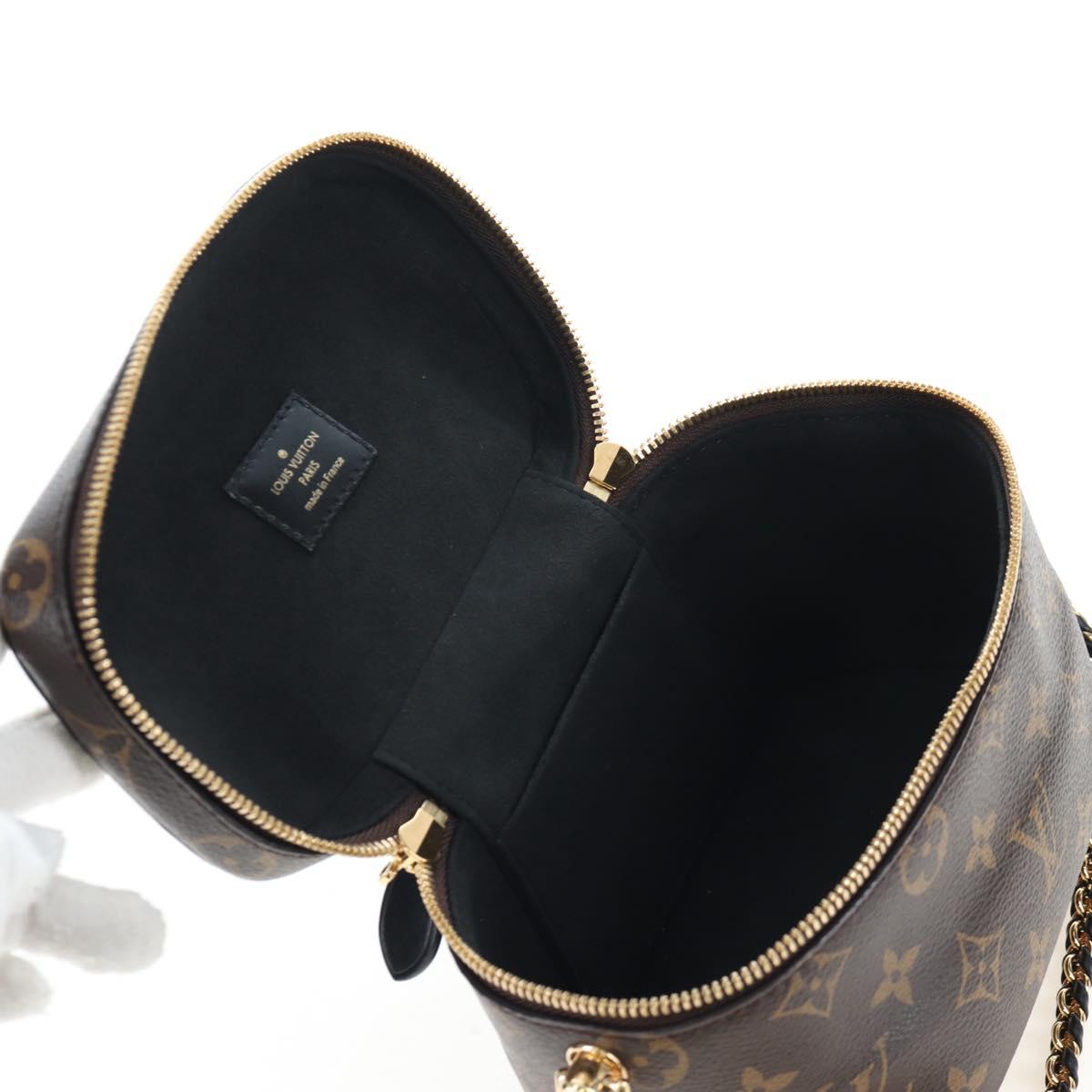 LOUIS VUITTON Monogram Reverse Vanity NVPM Hand Bag 2way M45165 LV Auth 202201SM