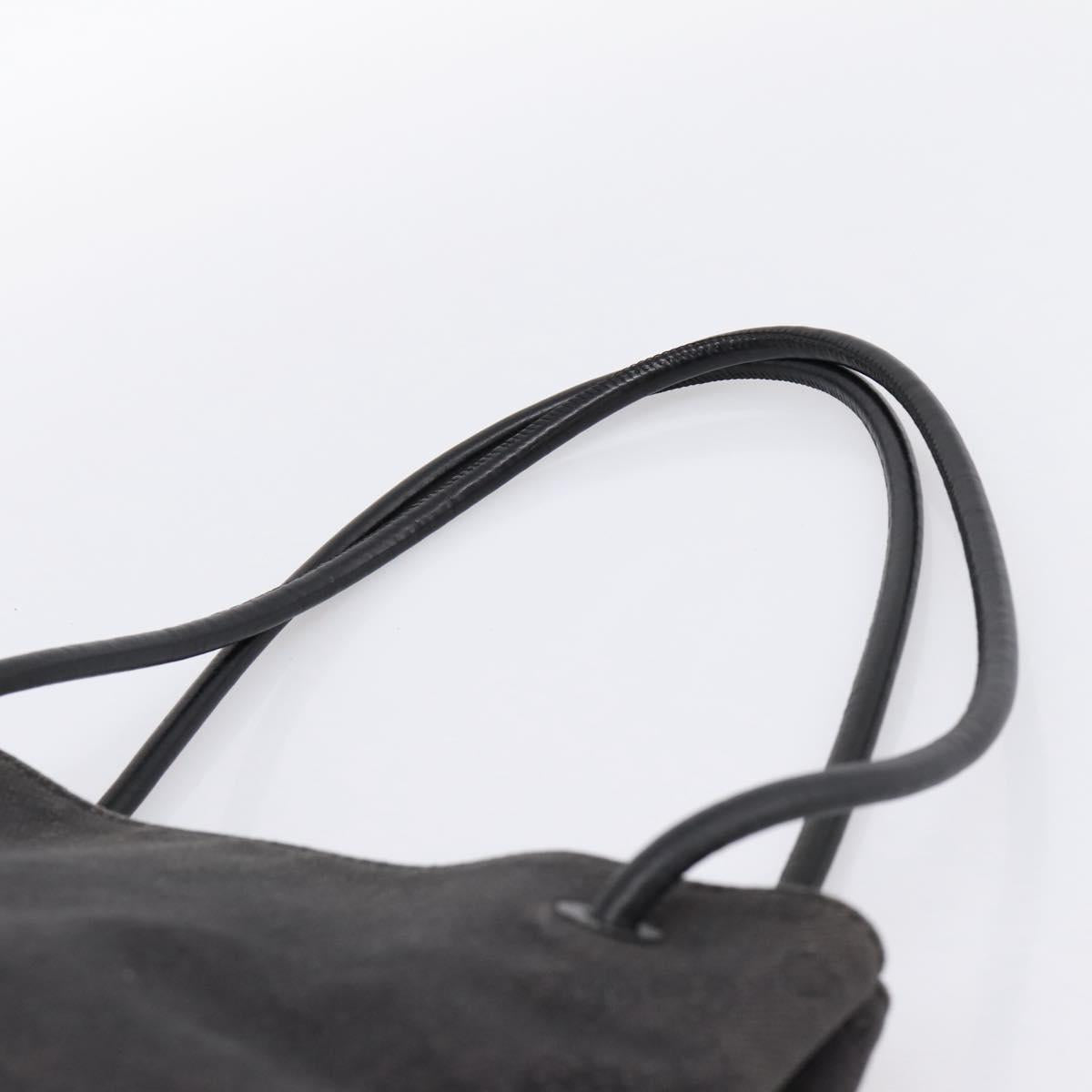 GUCCI GG Canvas Tote Bag Black 101341 Auth 202202