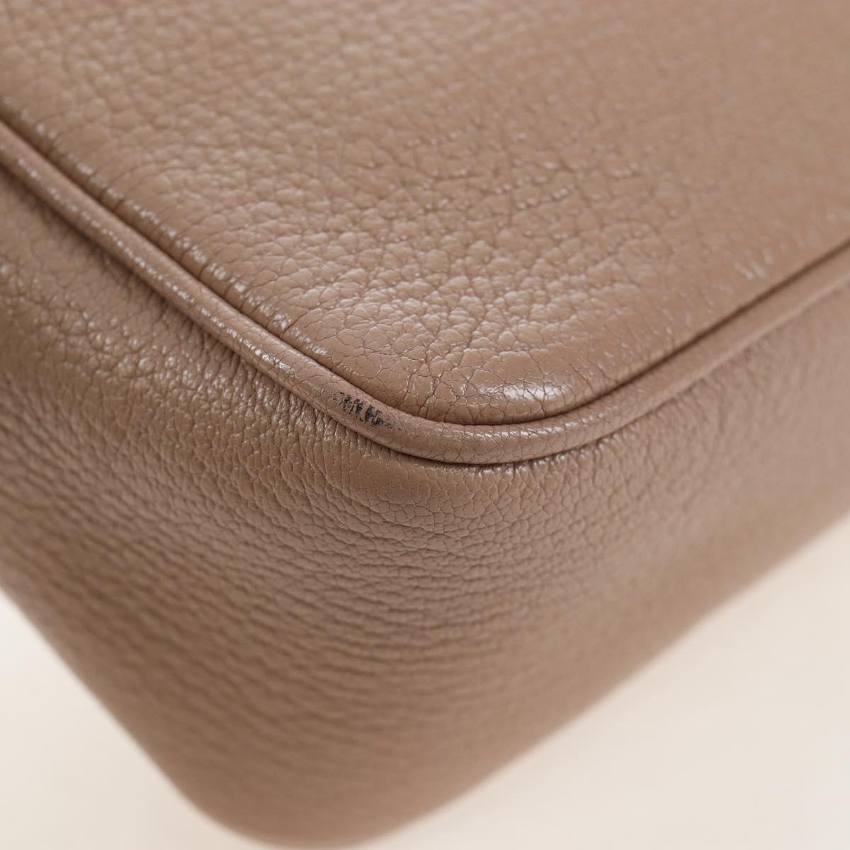 Miu Miu Shoulder Bag Leather 2way Pink Gold Auth 202204M
