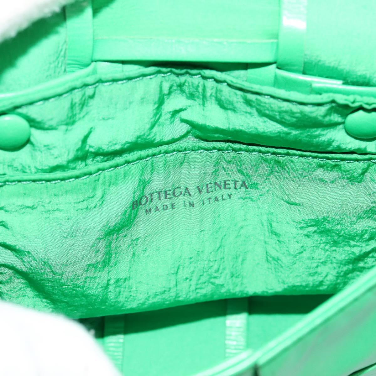 BOTTEGA VENETA MAXI INTRECCIATO Candy Shoulder Bag Leather Green Auth 202207A