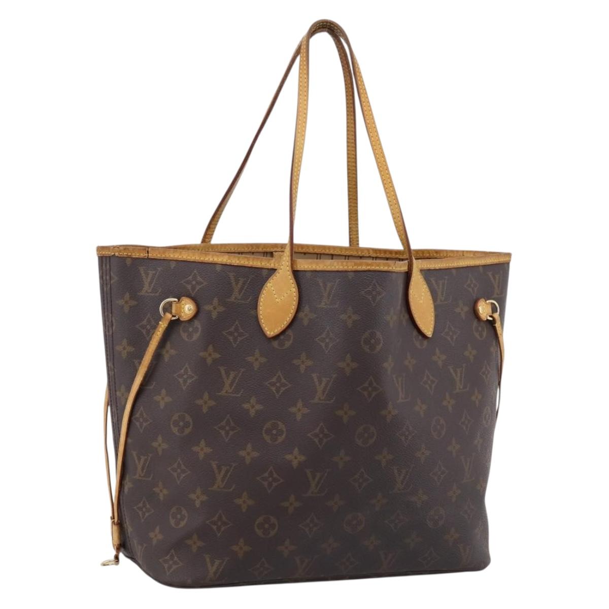 LOUIS VUITTON Monogram Neverfull MM Tote Bag M40156 LV Auth 202208A