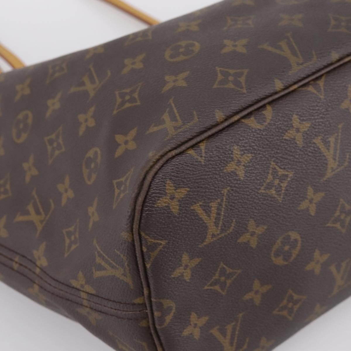 LOUIS VUITTON Monogram Neverfull MM Tote Bag M40156 LV Auth 202208A