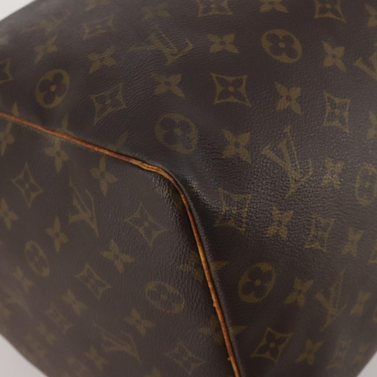 LOUIS VUITTON Monogram Keepall 50 Boston Bag M41426 LV Auth 202210
