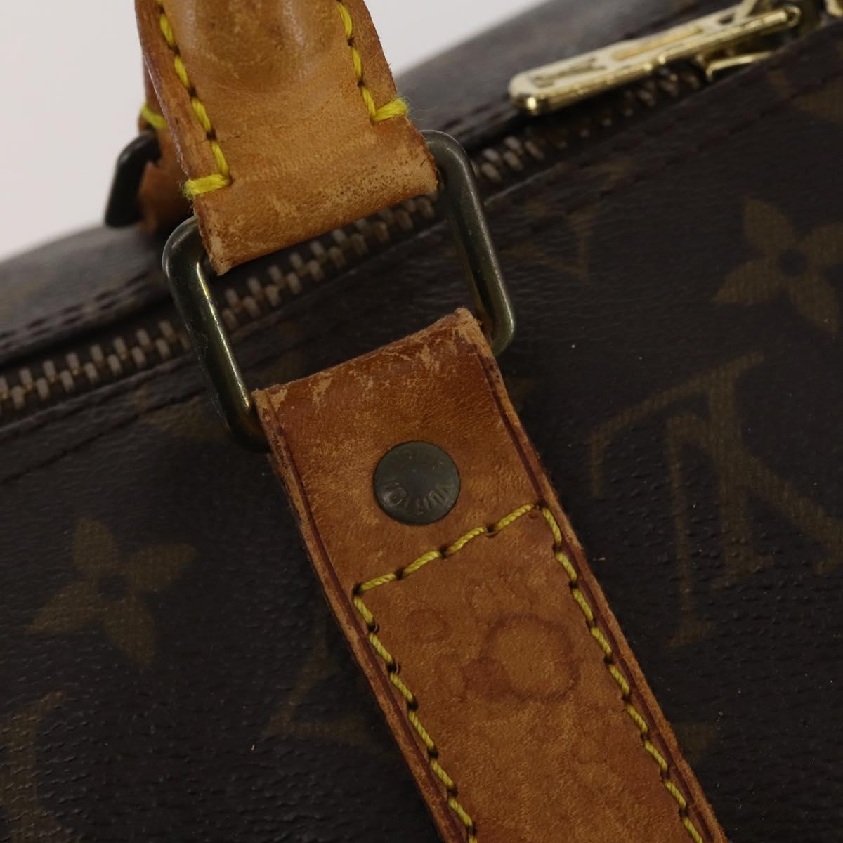 LOUIS VUITTON Monogram Keepall 50 Boston Bag M41426 LV Auth 202210