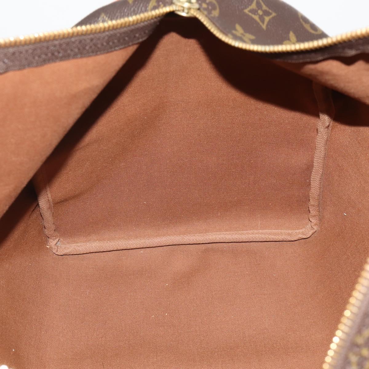 LOUIS VUITTON Monogram Keepall 50 Boston Bag M41426 LV Auth 202210