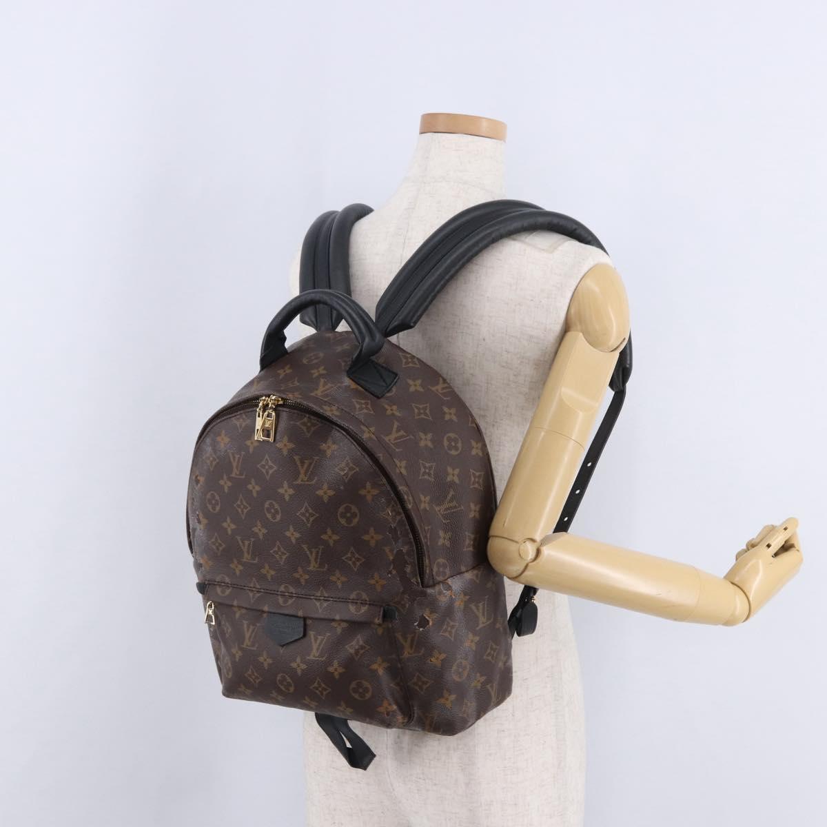 LOUIS VUITTON Monogram Palm Springs MM Backpack M44874 LV Auth 202223
