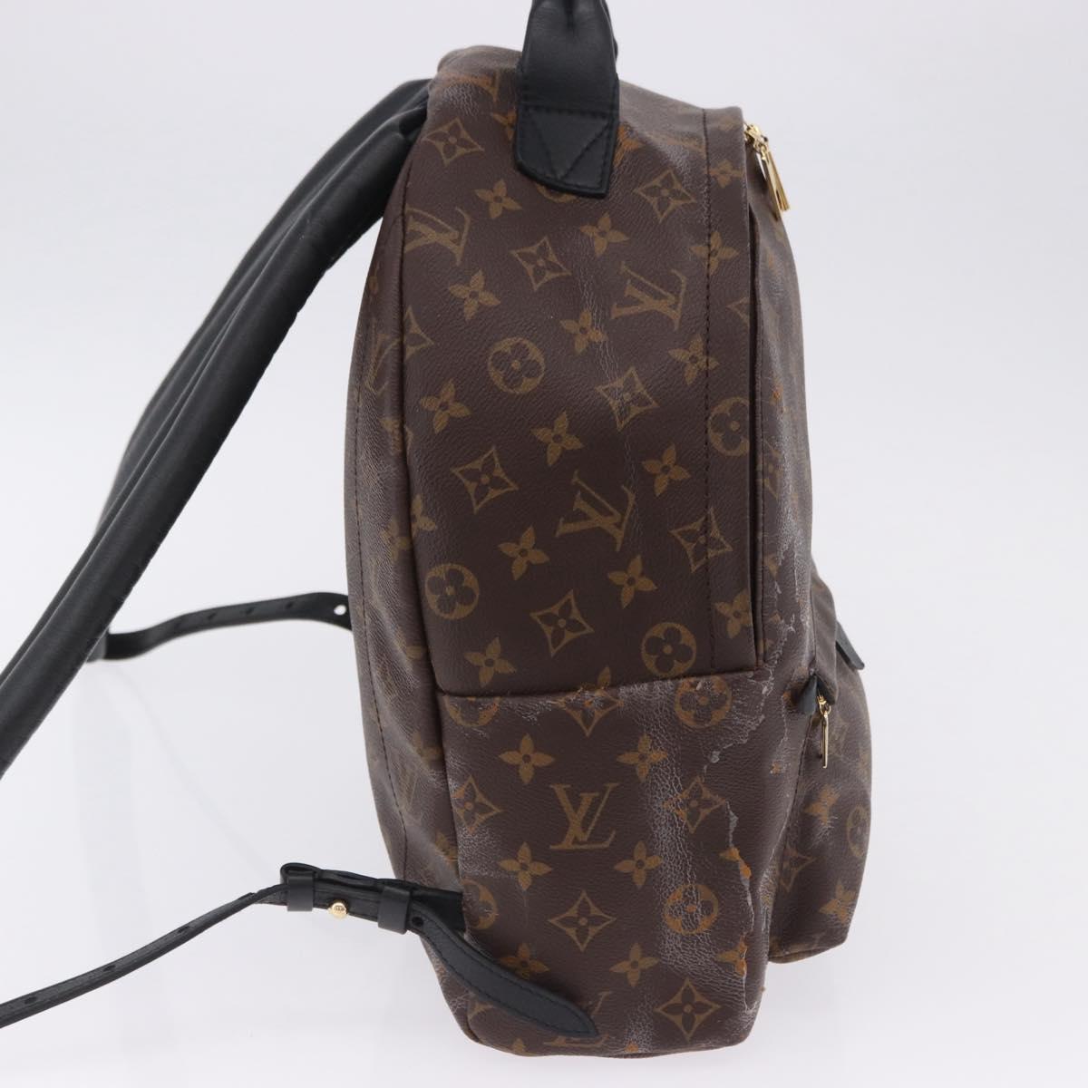 LOUIS VUITTON Monogram Palm Springs MM Backpack M44874 LV Auth 202223