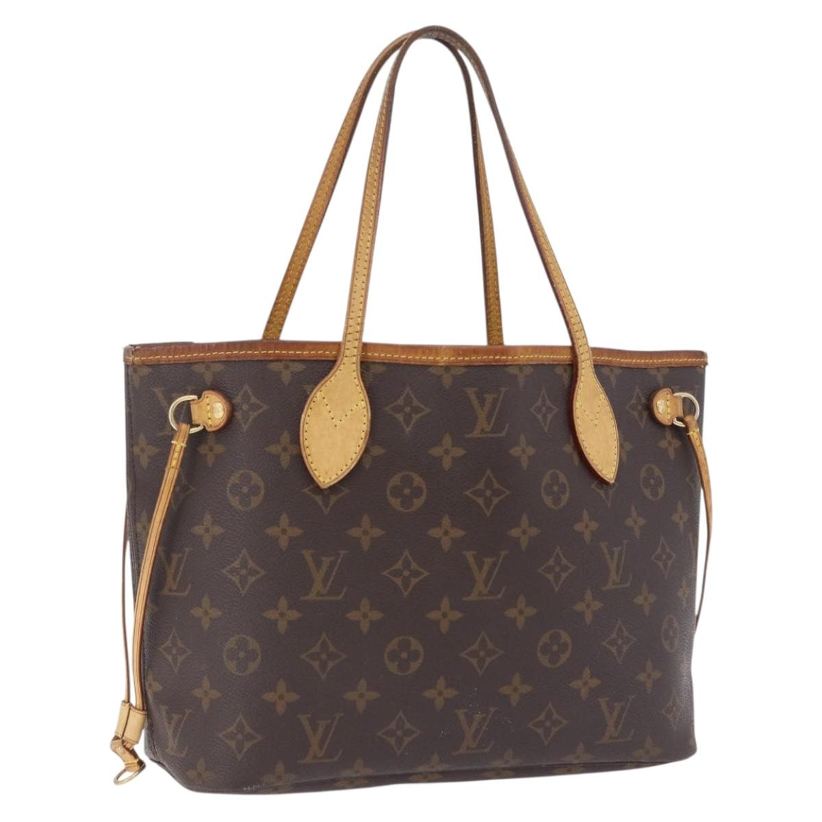 LOUIS VUITTON Monogram Neverfull PM Tote Bag M40155 LV Auth 202230