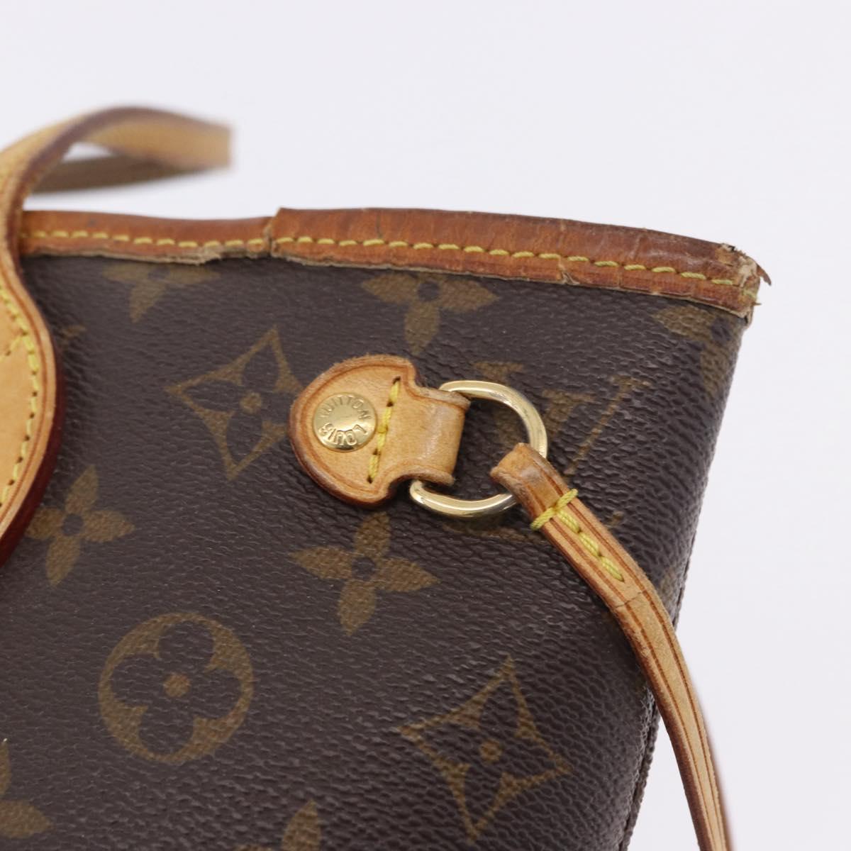 LOUIS VUITTON Monogram Neverfull PM Tote Bag M40155 LV Auth 202230