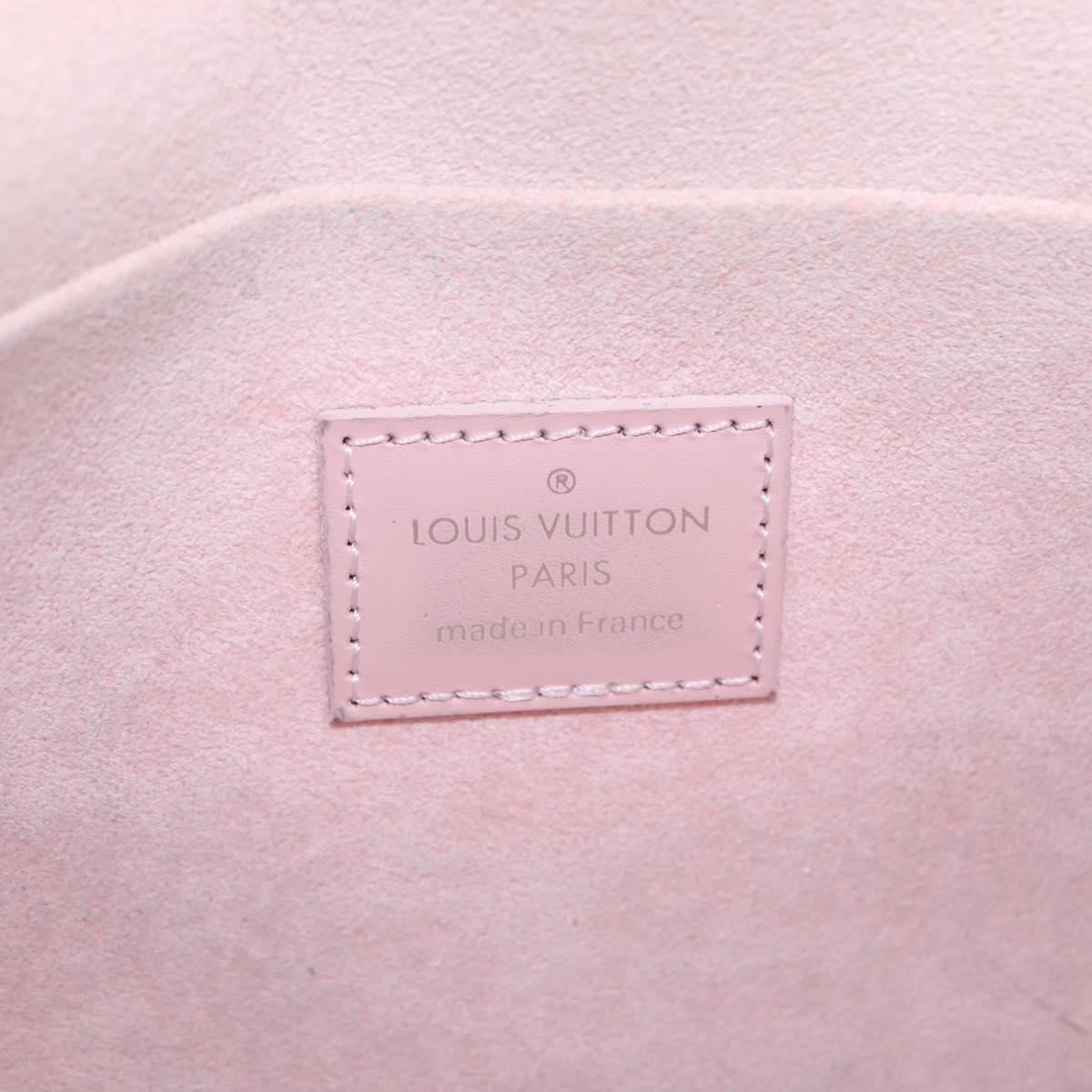 LOUIS VUITTON Epi Pochette Felice Shoulder Bag Rose Claire M62467 Auth 202241A