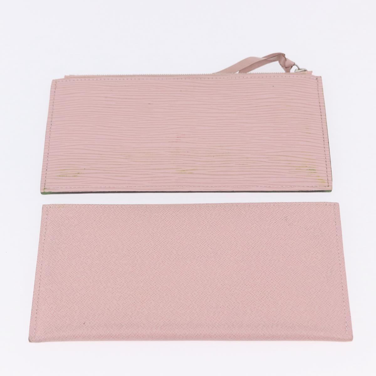 LOUIS VUITTON Epi Pochette Felice Shoulder Bag Rose Claire M62467 Auth 202241A
