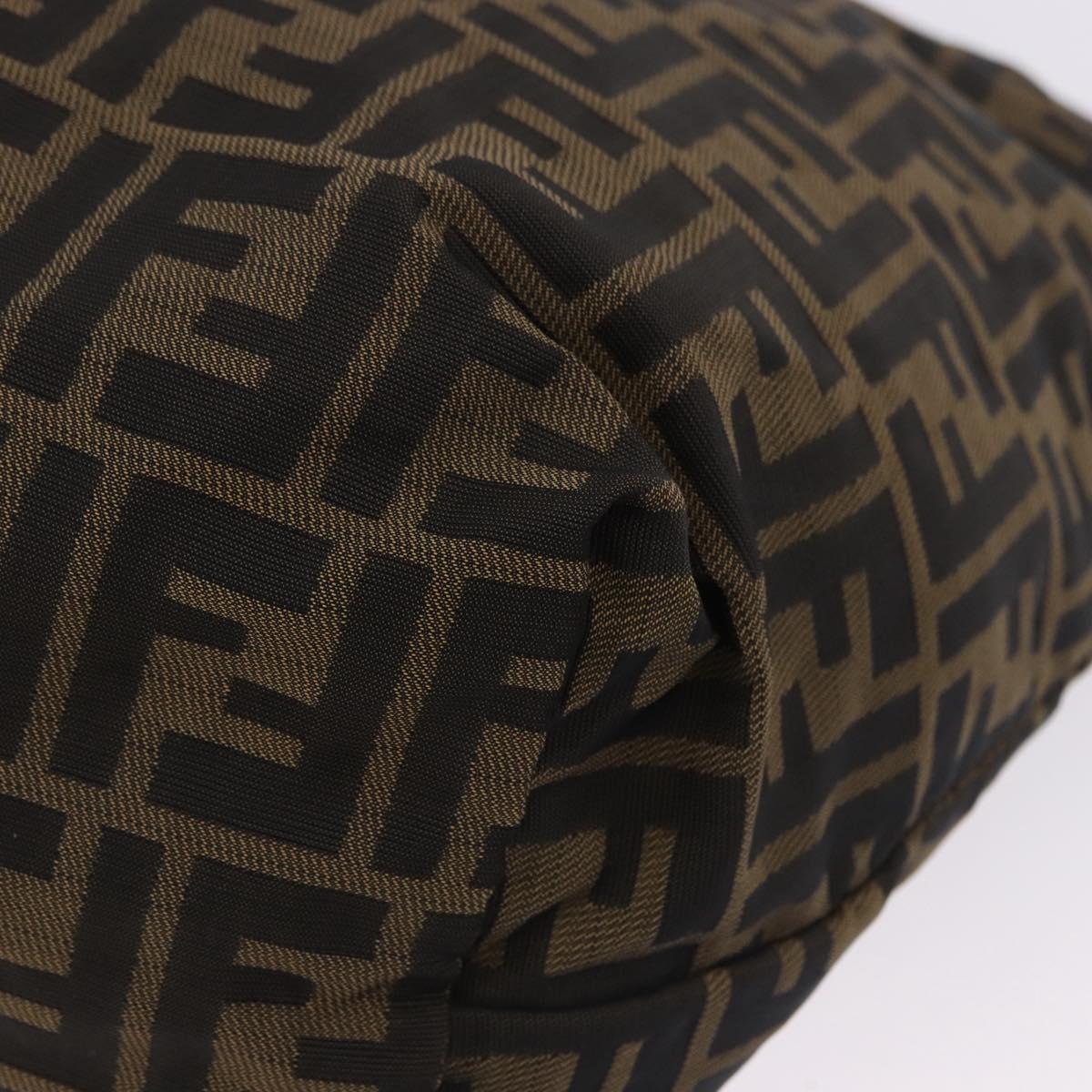 FENDI Zucca Canvas Tote Bag Brown Auth 202245A