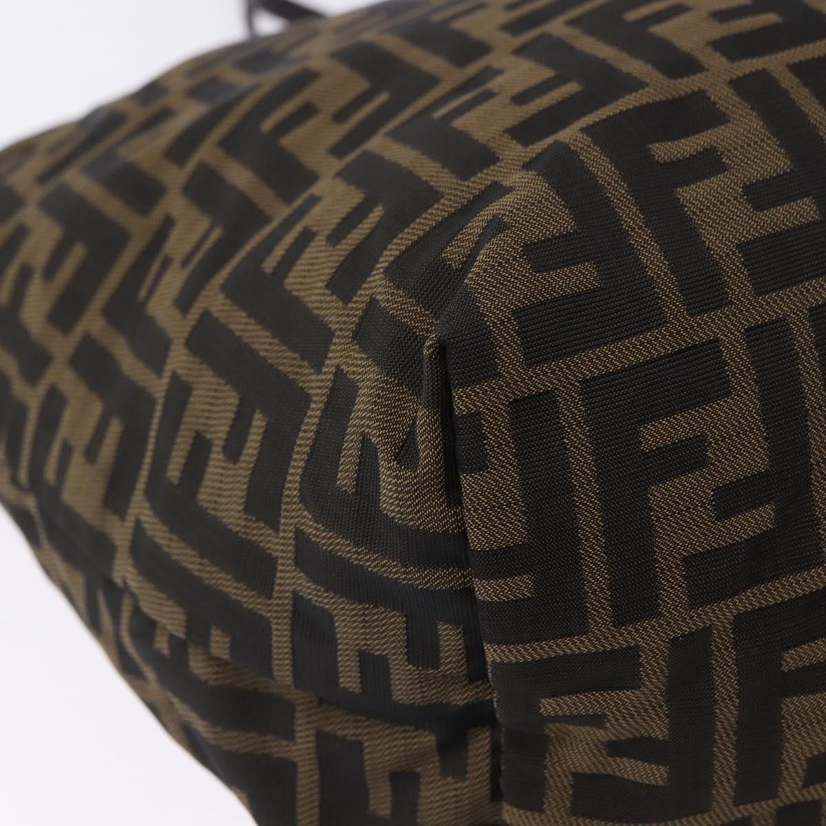 FENDI Zucca Canvas Tote Bag Brown Auth 202245A
