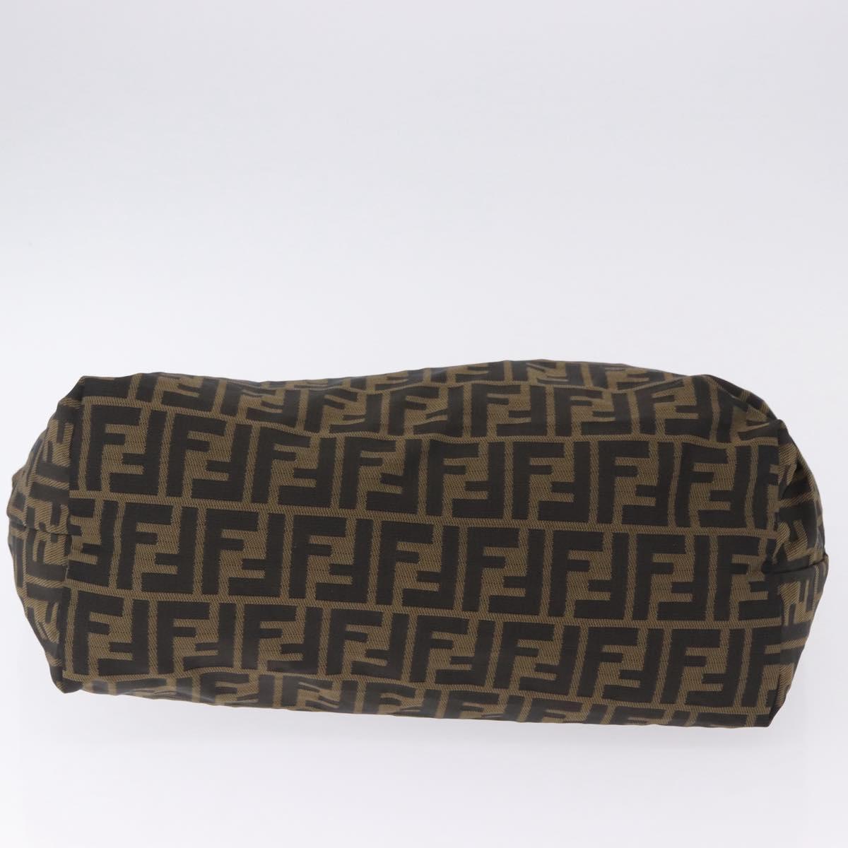 FENDI Zucca Canvas Tote Bag Brown Auth 202245A