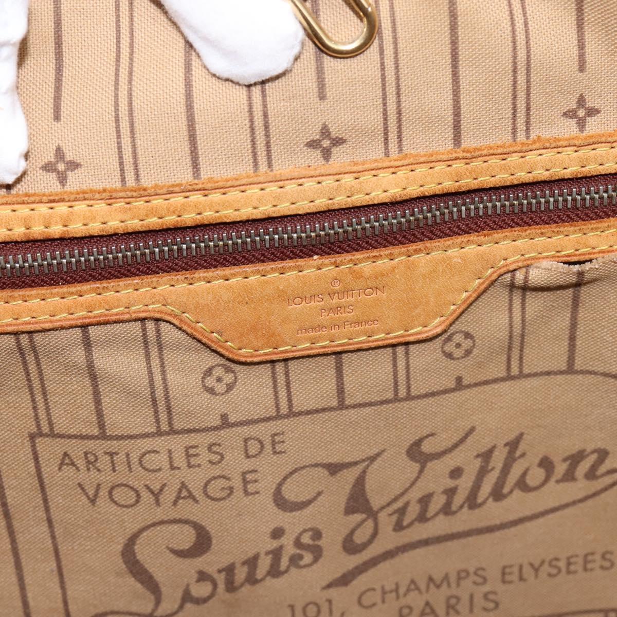 LOUIS VUITTON Monogram Neverfull GM Tote Bag M40157 LV Auth 202247