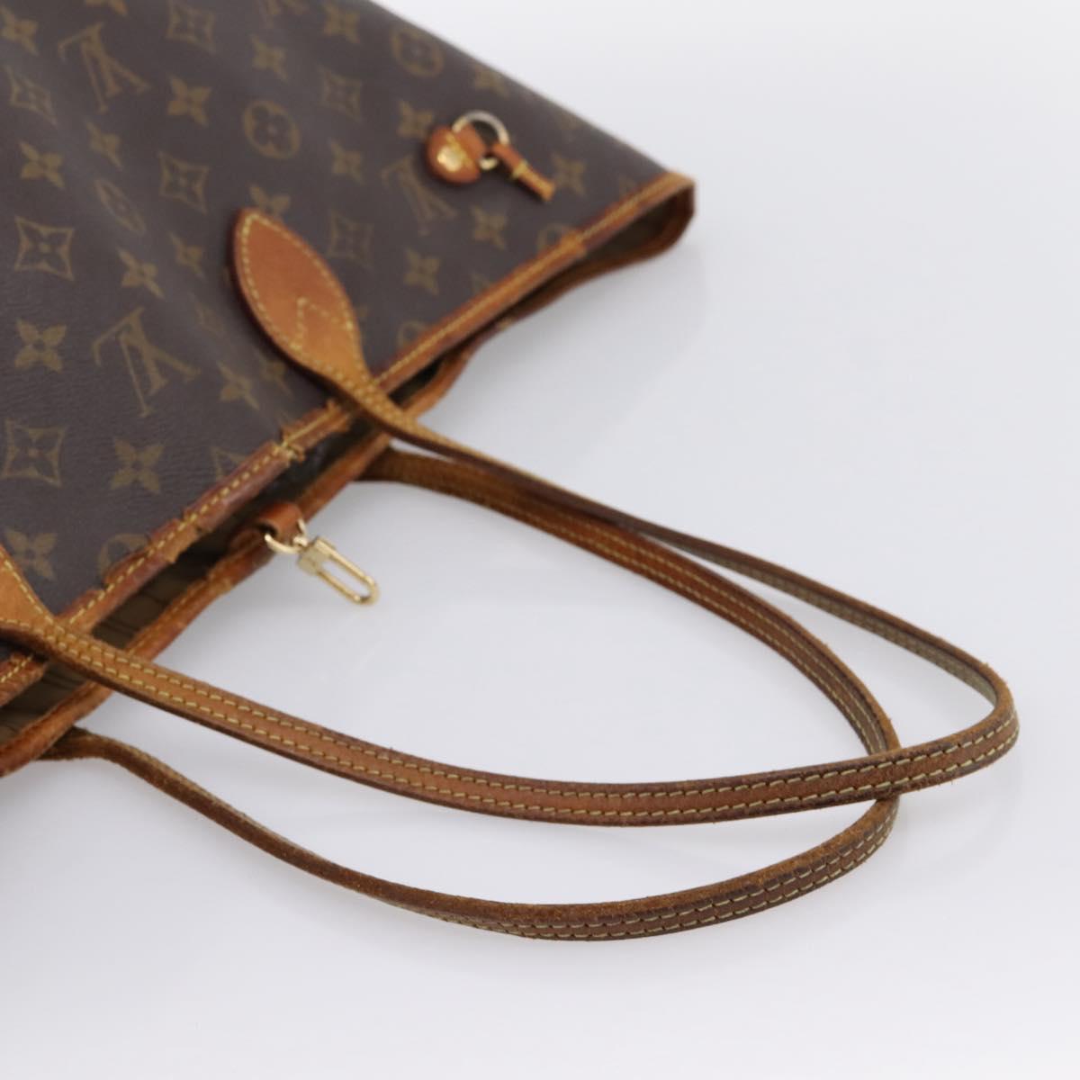 LOUIS VUITTON Monogram Neverfull GM Tote Bag M40157 LV Auth 202247