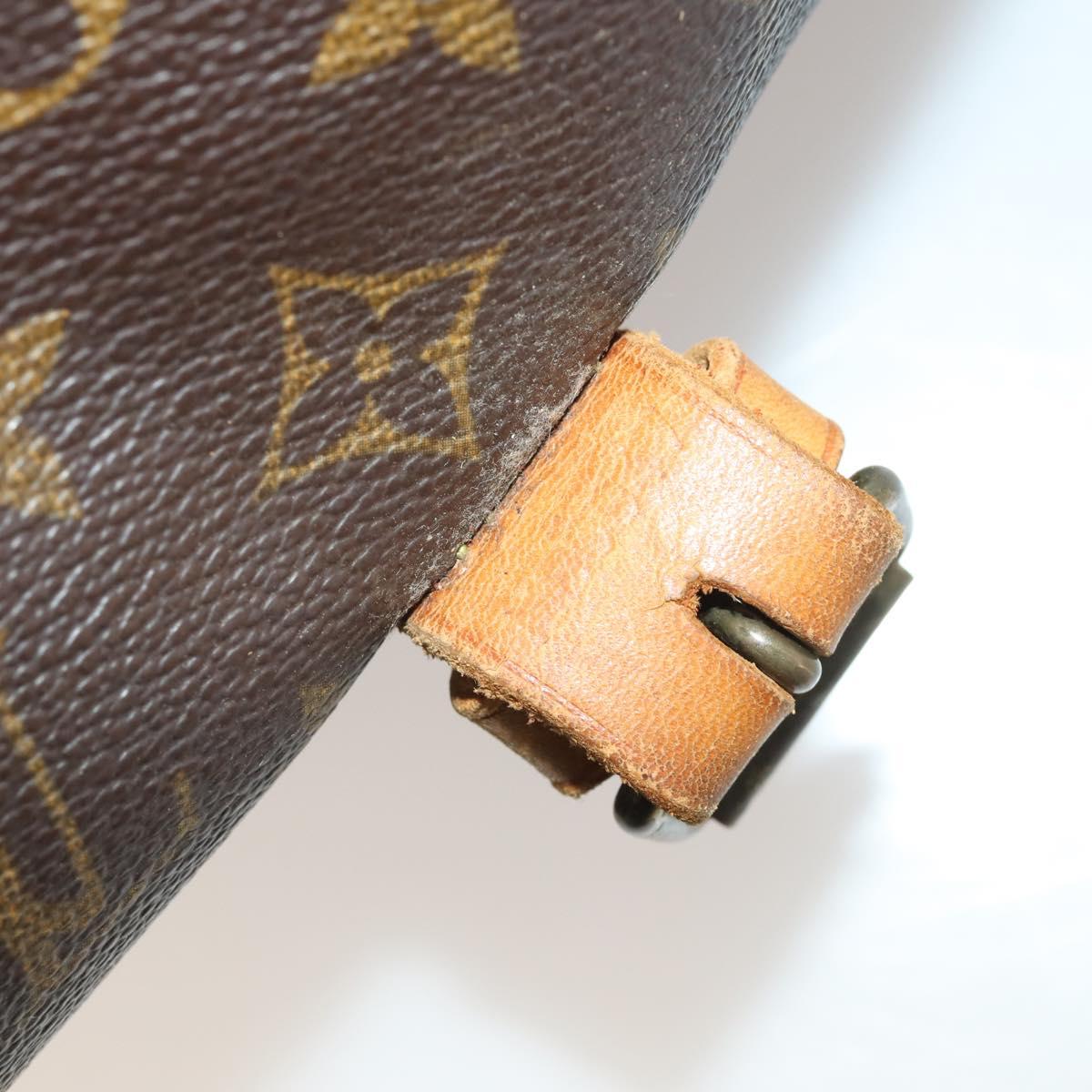LOUIS VUITTON Monogram Saumur 35 Shoulder Bag M42254 LV Auth 202248