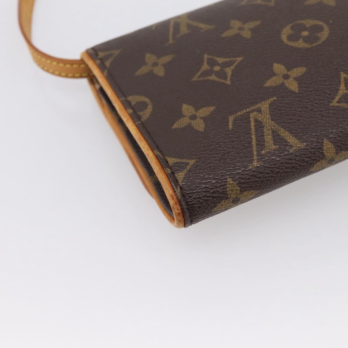 LOUIS VUITTON Monogram Pochette Twin GM Shoulder Bag M51852 LV Auth 202254