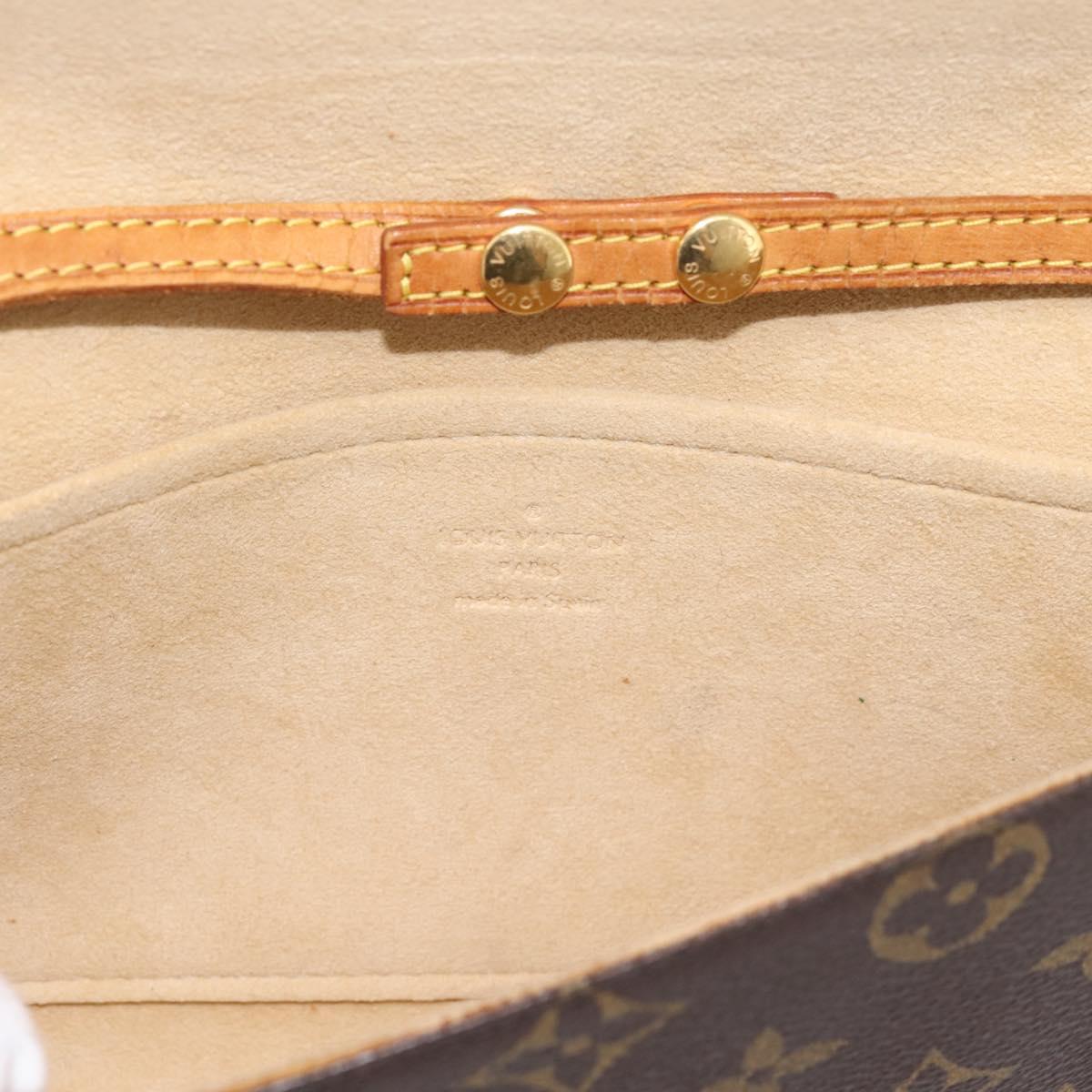 LOUIS VUITTON Monogram Pochette Twin GM Shoulder Bag M51852 LV Auth 202254