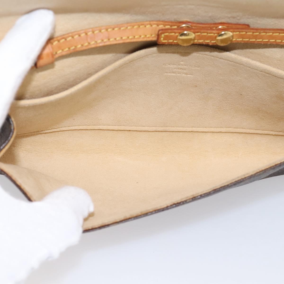 LOUIS VUITTON Monogram Pochette Twin GM Shoulder Bag M51852 LV Auth 202254