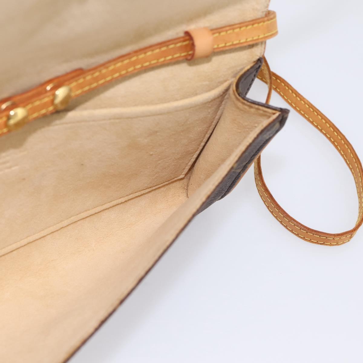 LOUIS VUITTON Monogram Pochette Twin GM Shoulder Bag M51852 LV Auth 202254