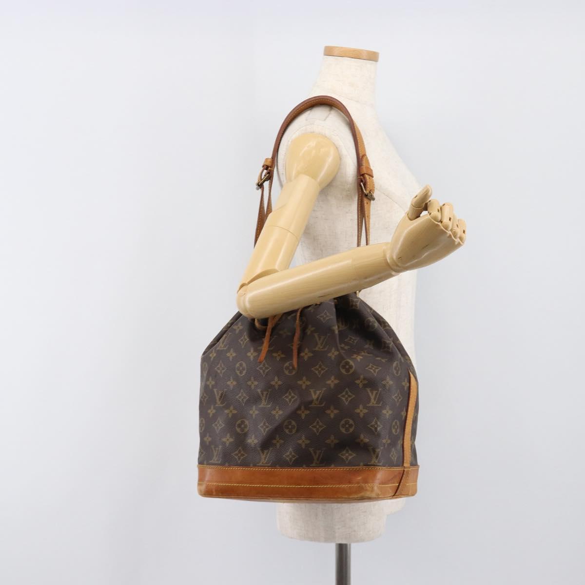 LOUIS VUITTON Monogram Noe Shoulder Bag M42224 LV Auth 202266A