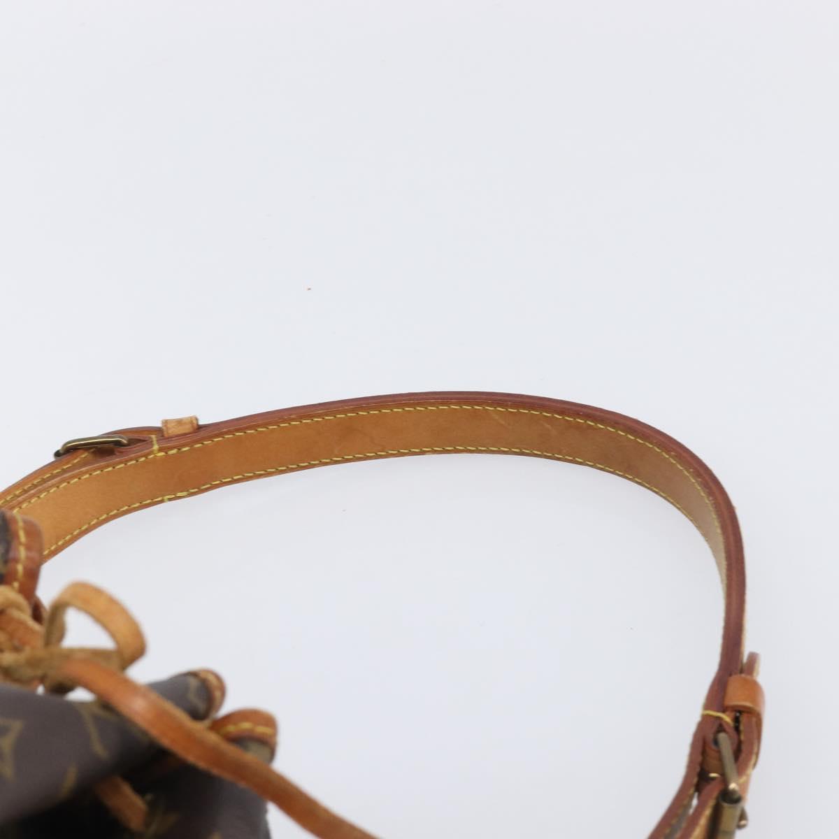 LOUIS VUITTON Monogram Noe Shoulder Bag M42224 LV Auth 202266A