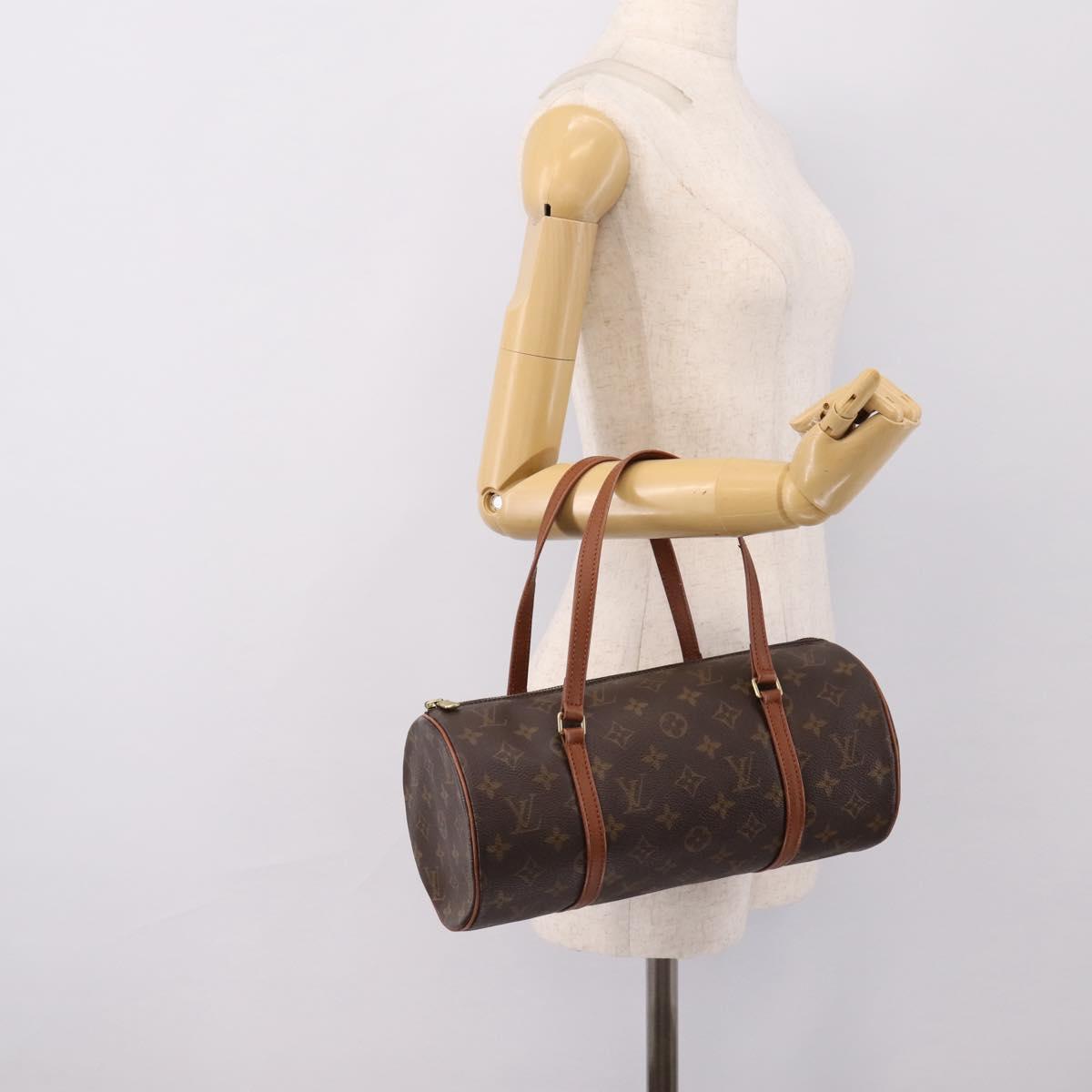 LOUIS VUITTON Monogram Papillon 30 Hand Bag Vintage M51365 LV Auth 202269A