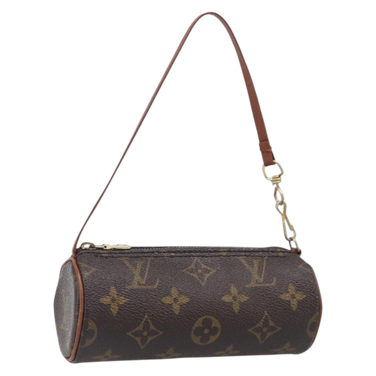 LOUIS VUITTON Monogram Papillon Pouch LV Auth 202270