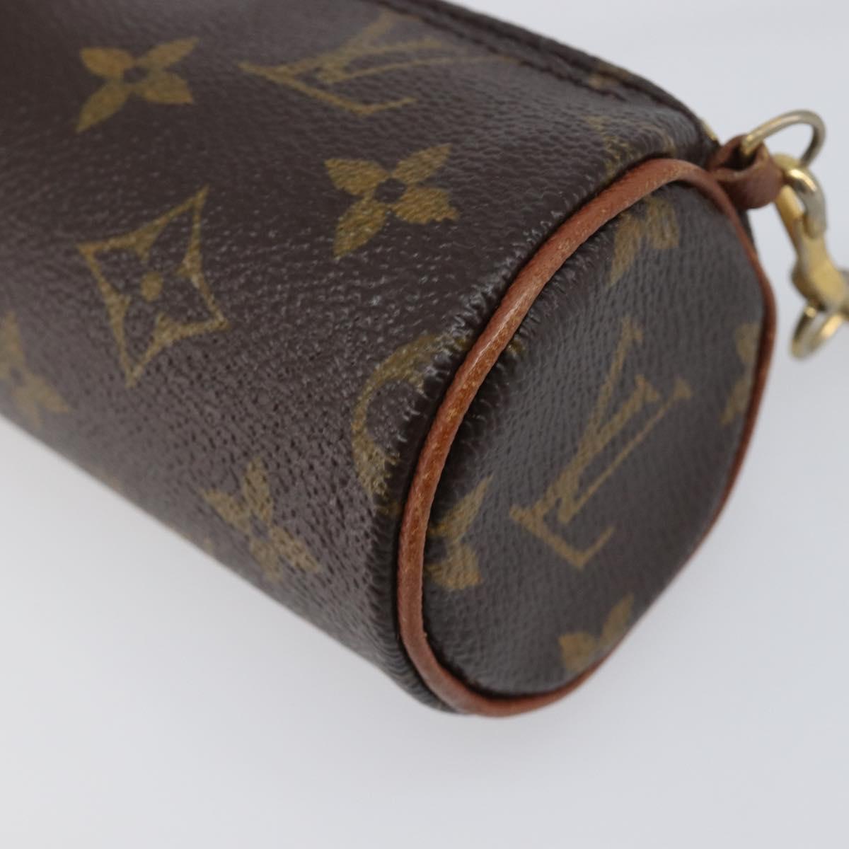 LOUIS VUITTON Monogram Papillon Pouch LV Auth 202270
