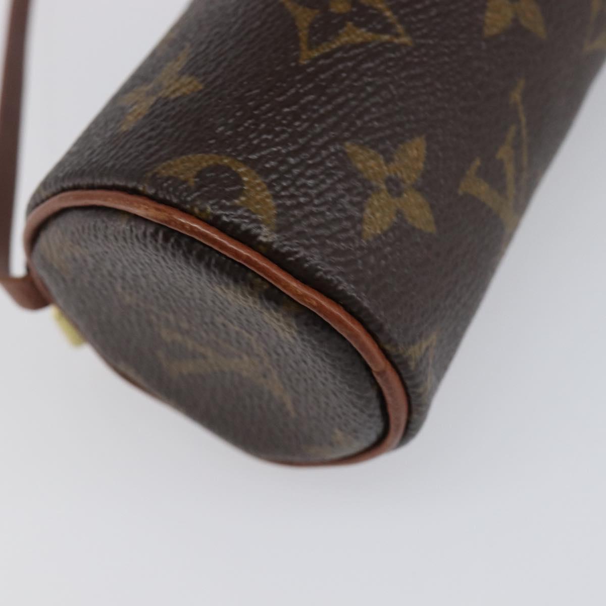 LOUIS VUITTON Monogram Papillon Pouch LV Auth 202270