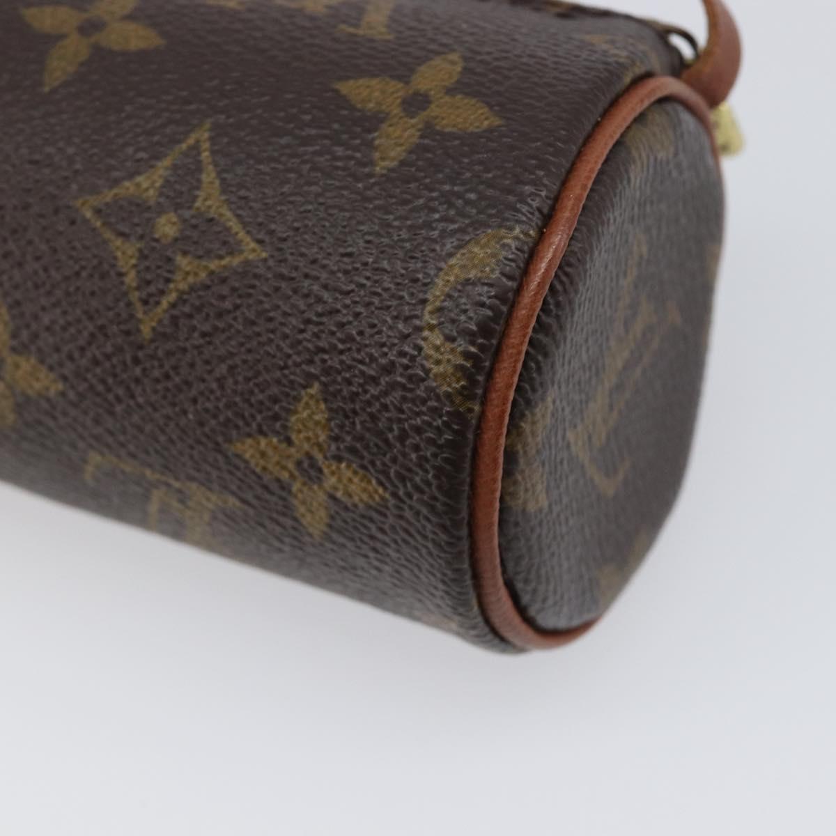 LOUIS VUITTON Monogram Papillon Pouch LV Auth 202270