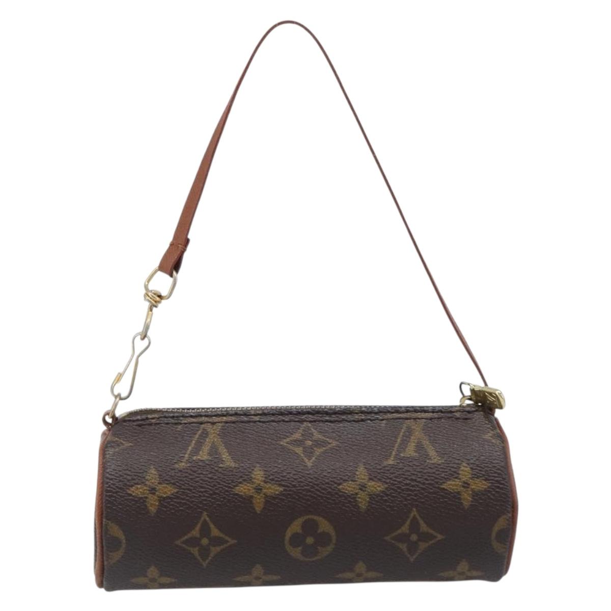 LOUIS VUITTON Monogram Papillon Pouch LV Auth 202270