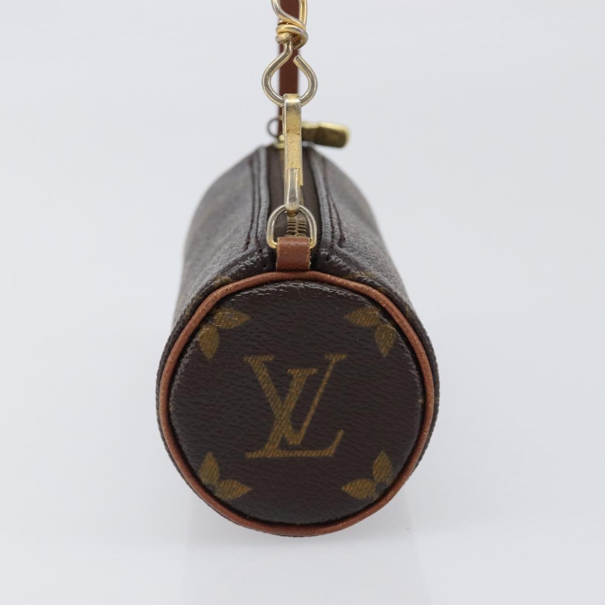 LOUIS VUITTON Monogram Papillon Pouch LV Auth 202270