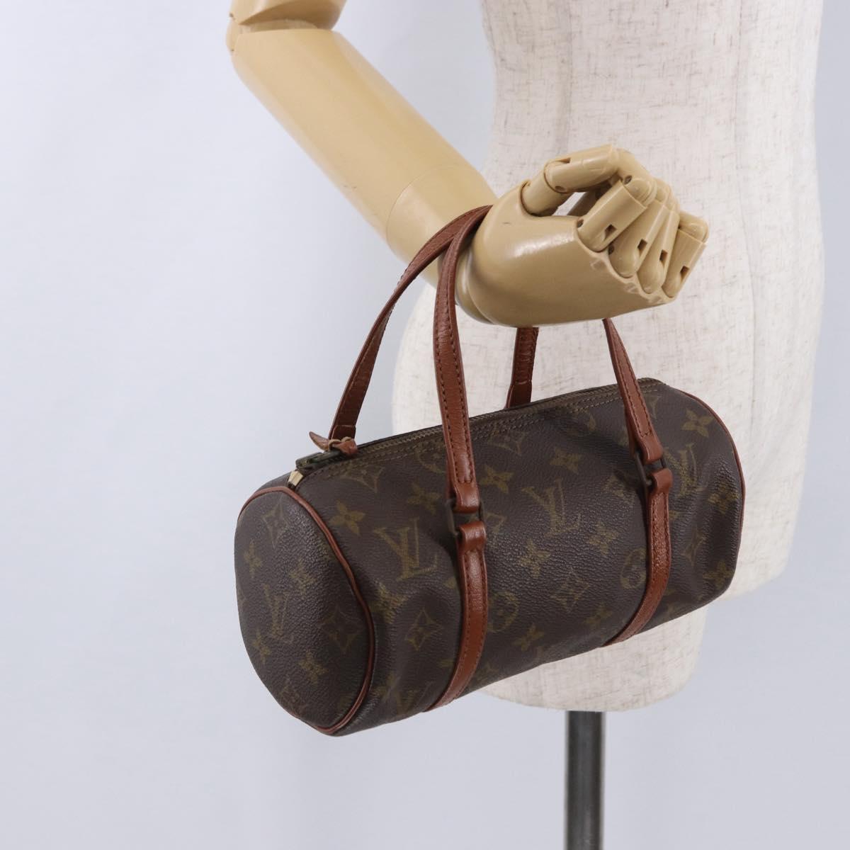 LOUIS VUITTON Monogram Papillon 22 Hand Bag Vintage M51367 LV Auth 202275A