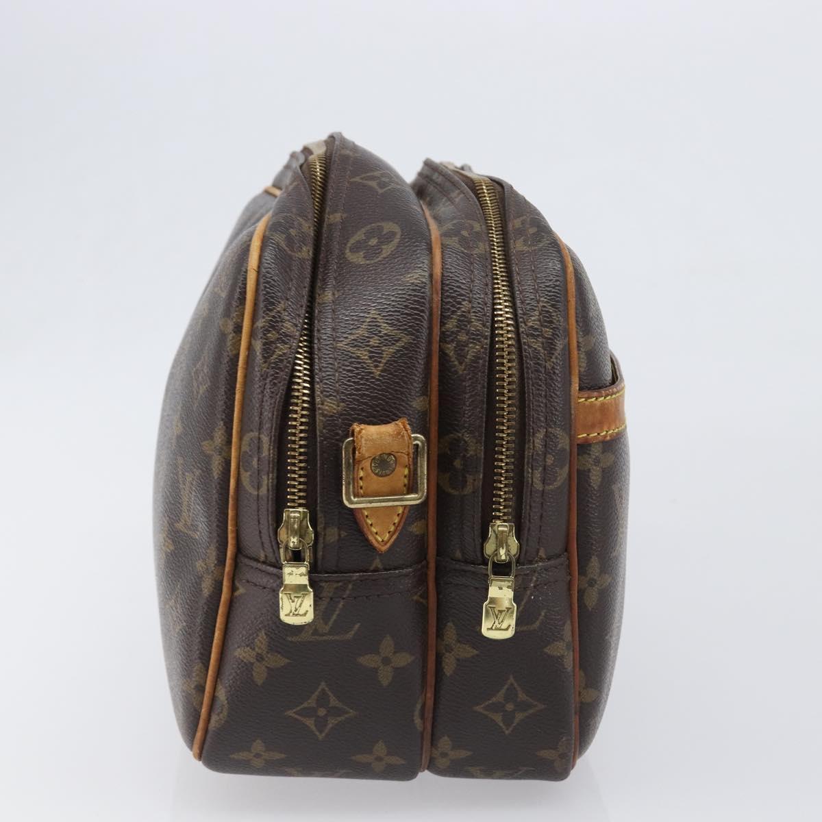 LOUIS VUITTON Monogram Reporter PM Shoulder Bag M45254 LV Auth 202280