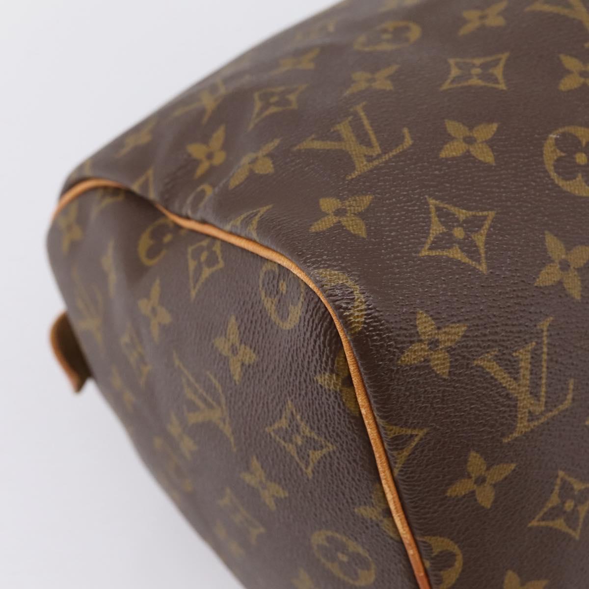 LOUIS VUITTON Monogram Speedy 30 Hand Bag M41526 LV Auth 202282A