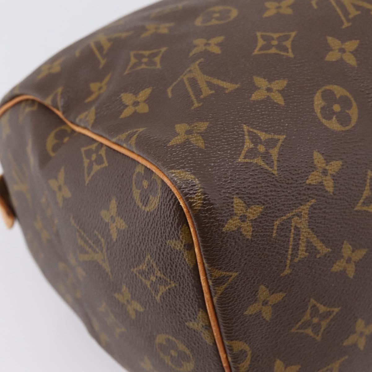 LOUIS VUITTON Monogram Speedy 30 Hand Bag M41526 LV Auth 202282A