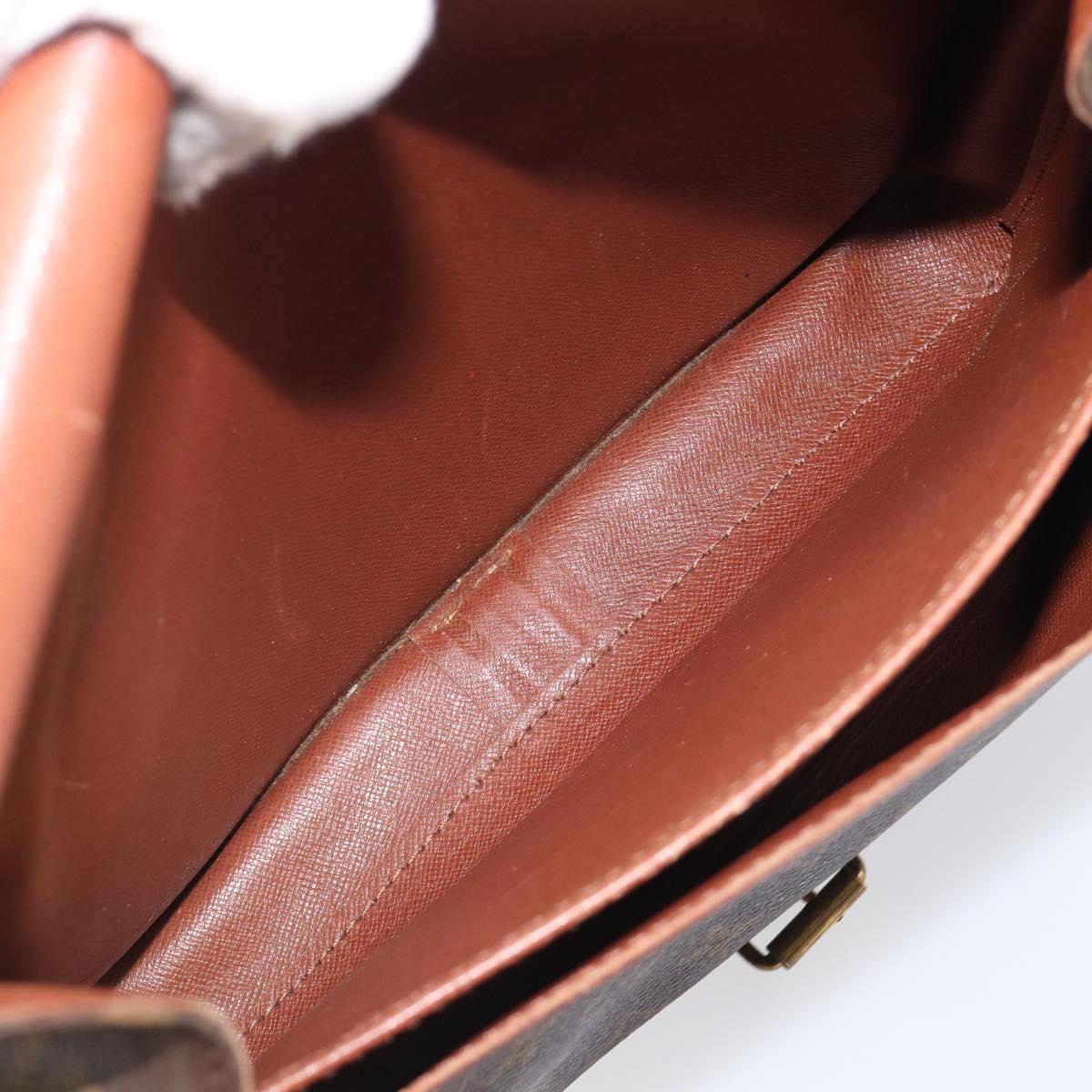 LOUIS VUITTON Monogram Cartouchiere GM Shoulder Bag M51252 LV Auth 202286