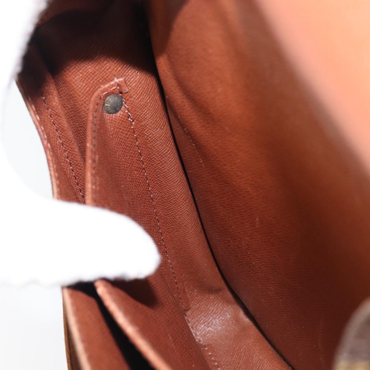 LOUIS VUITTON Monogram Cartouchiere GM Shoulder Bag M51252 LV Auth 202286
