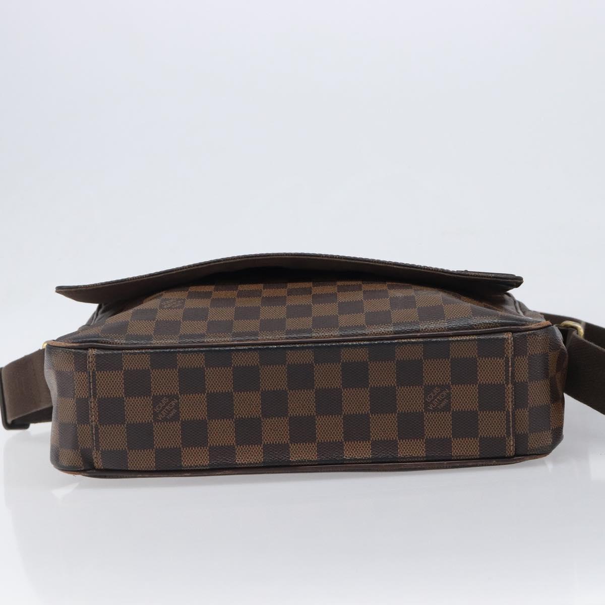LOUIS VUITTON Damier Ebene Shelton MM Shoulder Bag N41149 LV Auth 202289