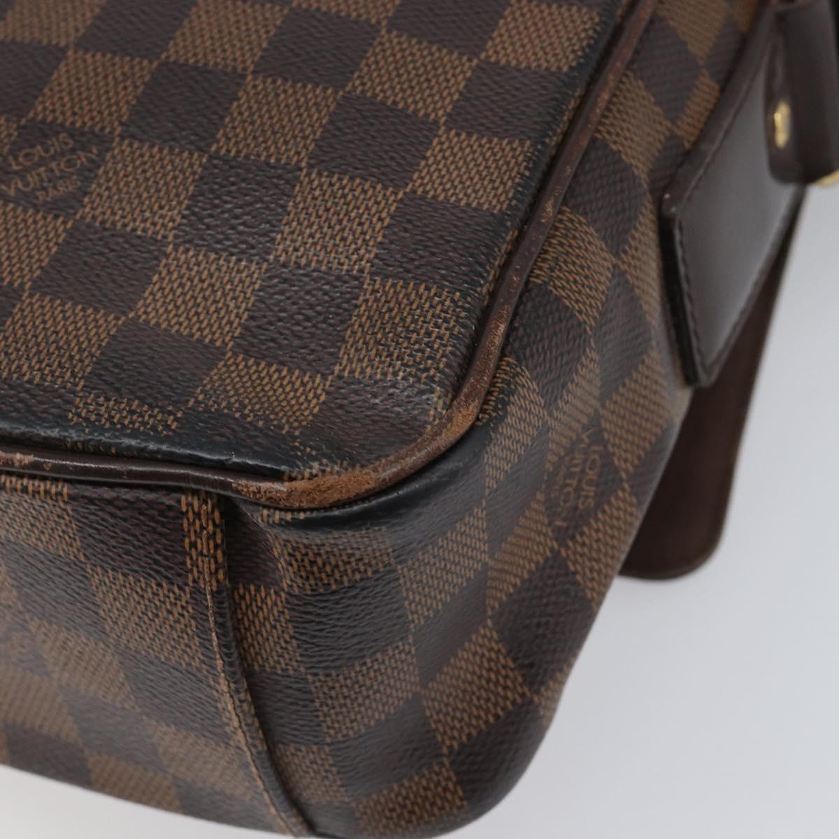 LOUIS VUITTON Damier Ebene Shelton MM Shoulder Bag N41149 LV Auth 202289