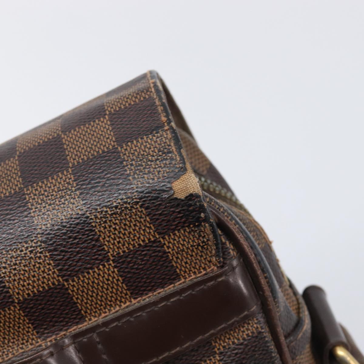 LOUIS VUITTON Damier Ebene Shelton MM Shoulder Bag N41149 LV Auth 202289