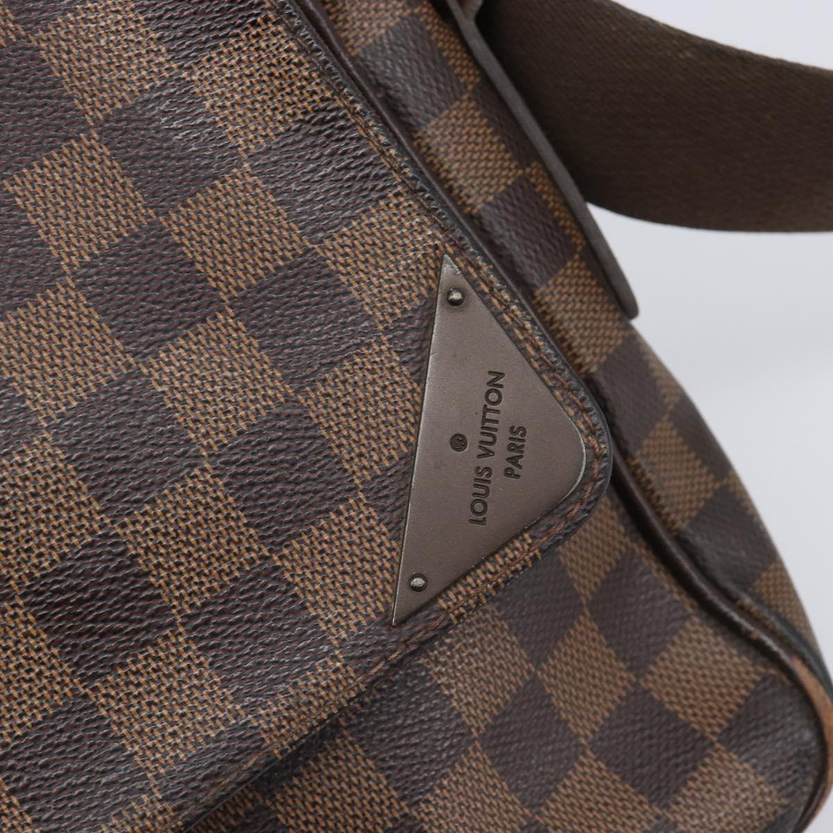 LOUIS VUITTON Damier Ebene Shelton MM Shoulder Bag N41149 LV Auth 202289
