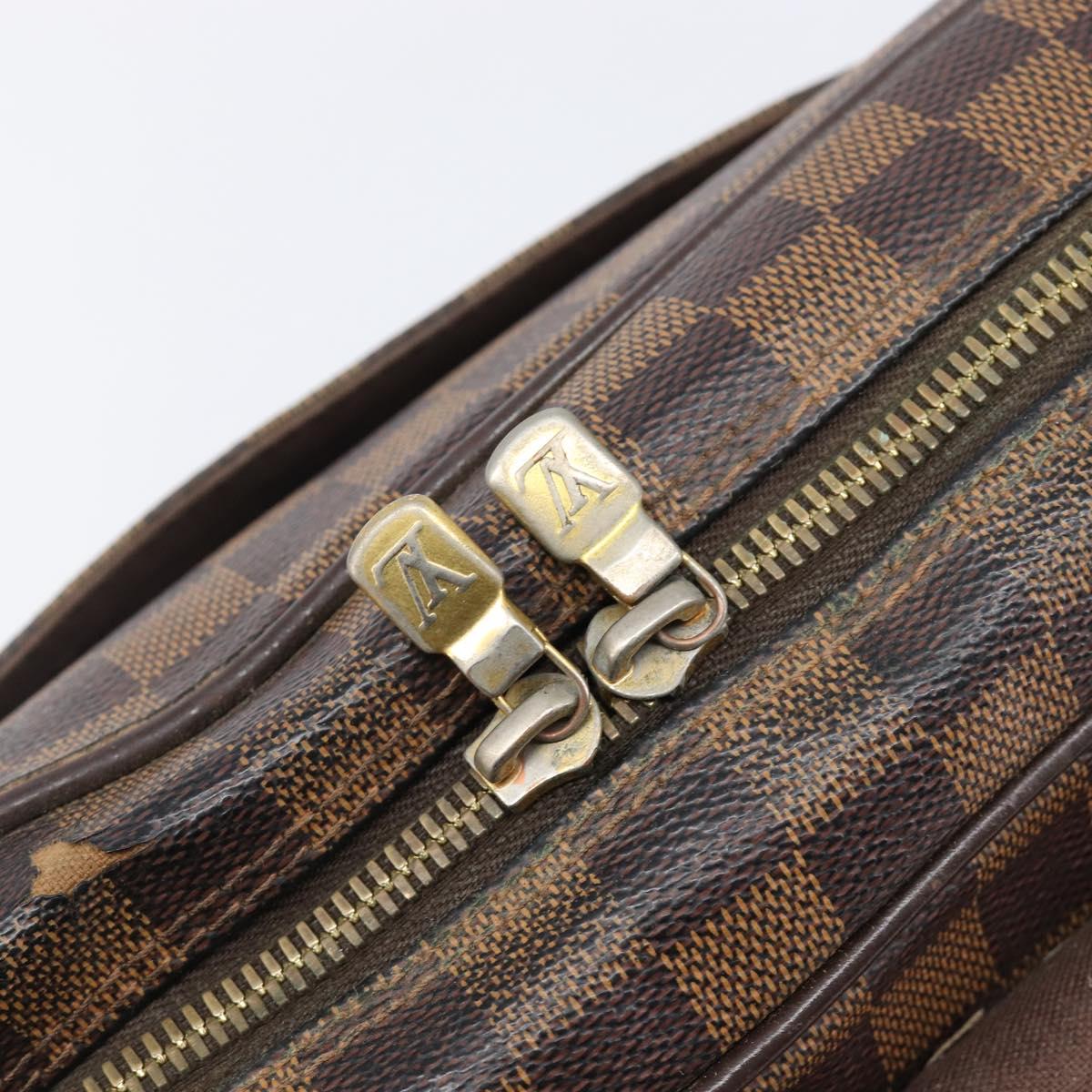 LOUIS VUITTON Damier Ebene Shelton MM Shoulder Bag N41149 LV Auth 202289