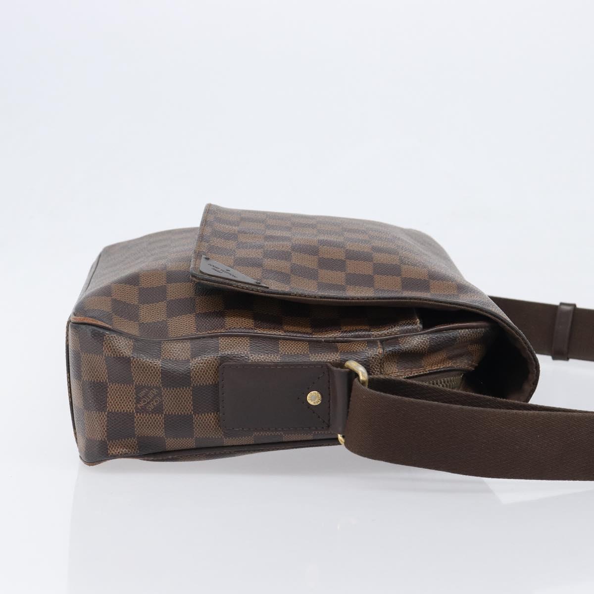 LOUIS VUITTON Damier Ebene Shelton MM Shoulder Bag N41149 LV Auth 202289